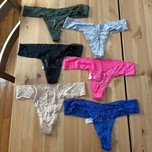 Victoria’s Secret Lace Thongs